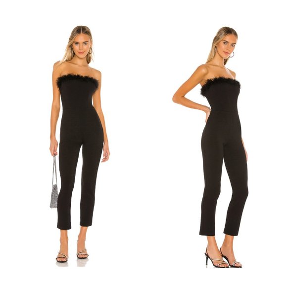 Lovers + Friends Pants - Lovers + Friends | NWT Demi Jumpsuit in Black Size L